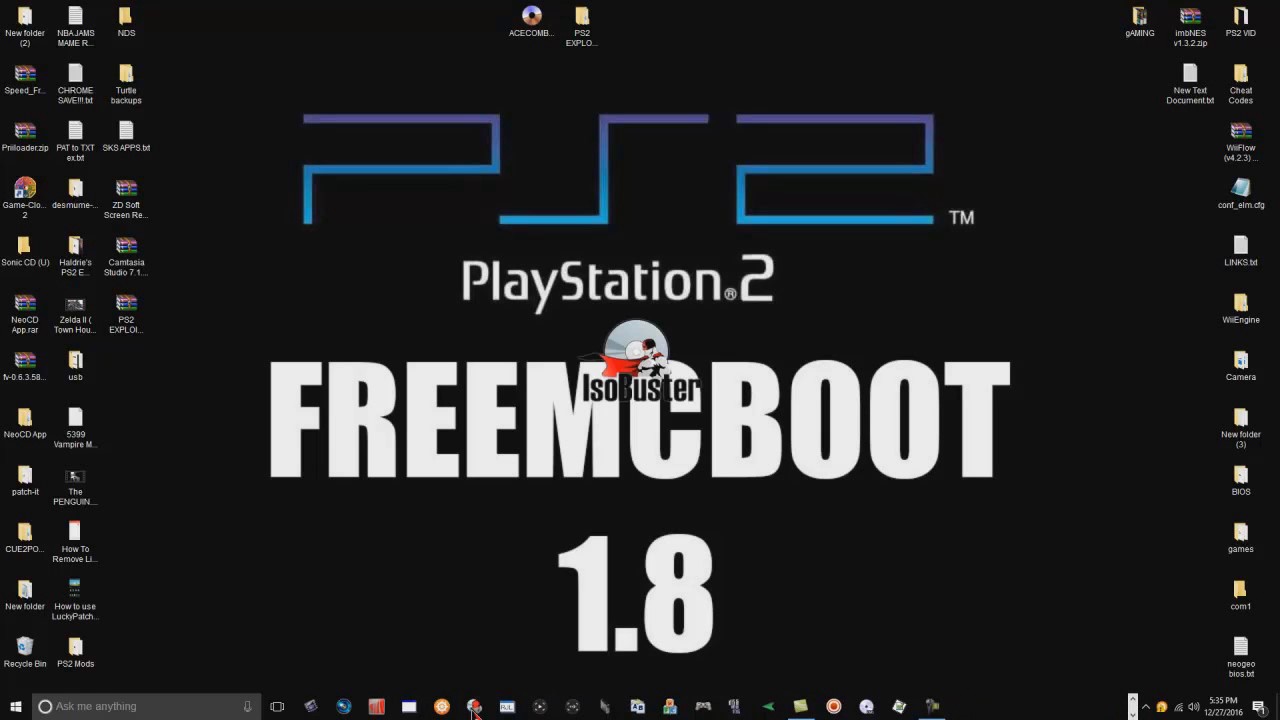 Installer free mcboot sur ps2 slimes